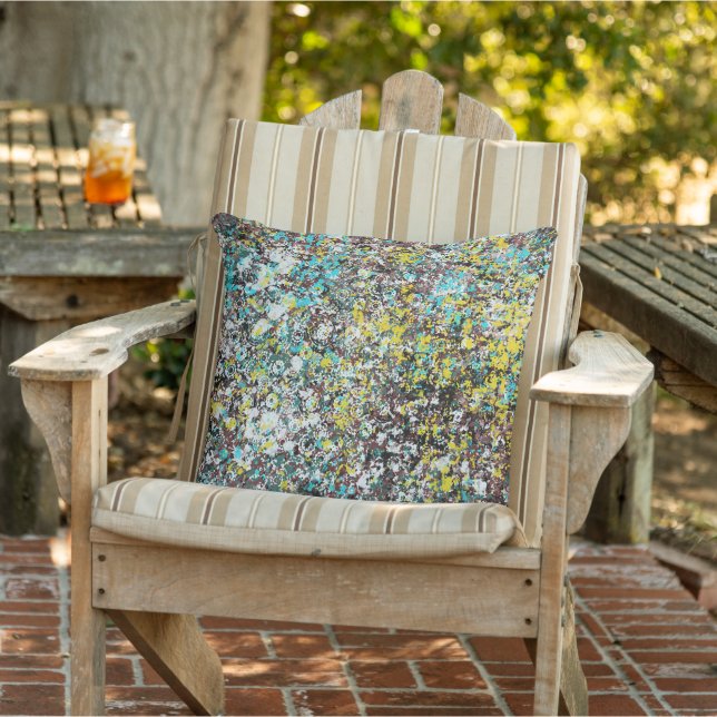 Cojín De Exterior Geared Toward Abstract Art Design Lover (Silla)