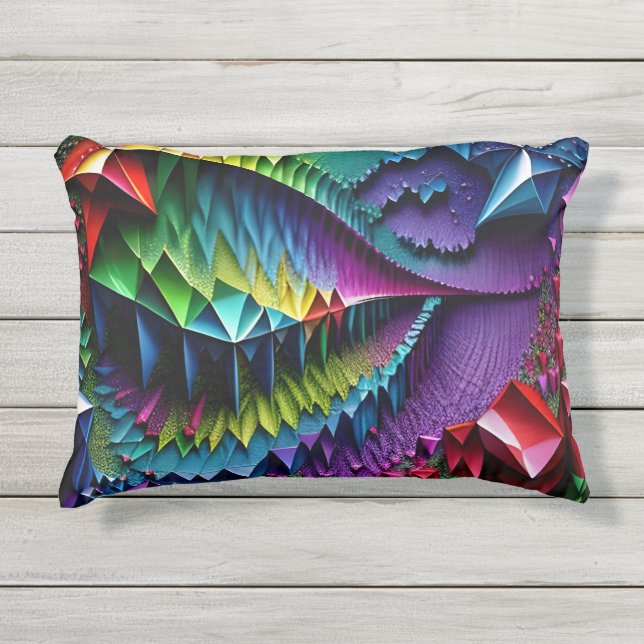 Cojín De Exterior Gema arcoiris Art. 2 (Anverso)