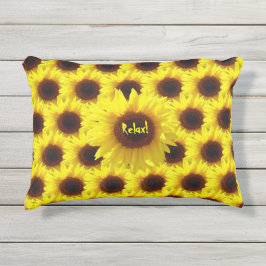 Cojín De Exterior Girasol - Diversión al aire libre en casa
