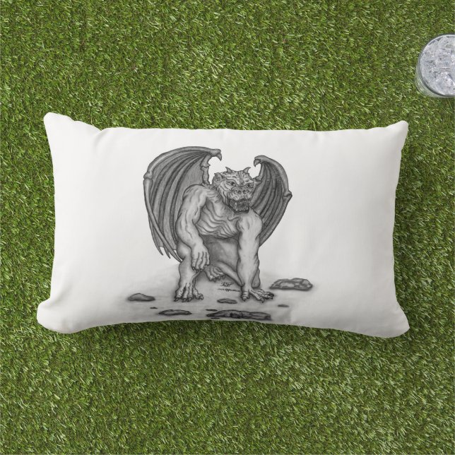 Cojín De Exterior Golem Gargoyle (Césped)