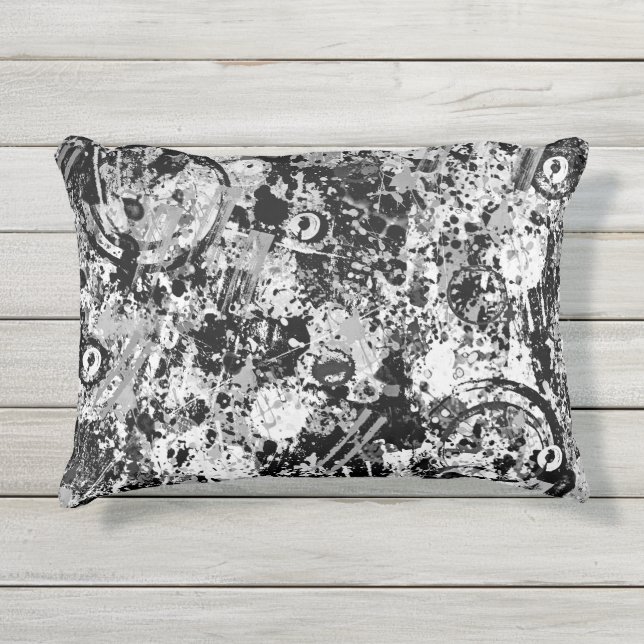 Cojín De Exterior Graffiti de las calles de la ciudad (Anverso)