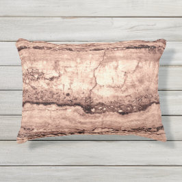 Cojín De Exterior Granito naranja de sepia beige marrón moderno quem