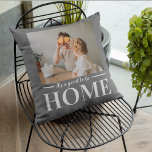 Cojín De Exterior Gris fotográfico moderno Es bueno ser regalo de ci<br><div class="desc">Gris fotográfico moderno Es bueno ser regalo de citas de casa</div>