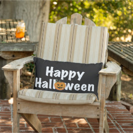 Cojín De Exterior Halloween feliz calabaza tácular Jack-lantern