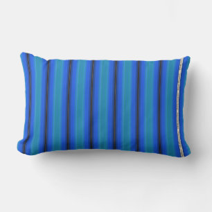 Cojín De Exterior HAMbyWG - Pillow - Banda brillante azul rica