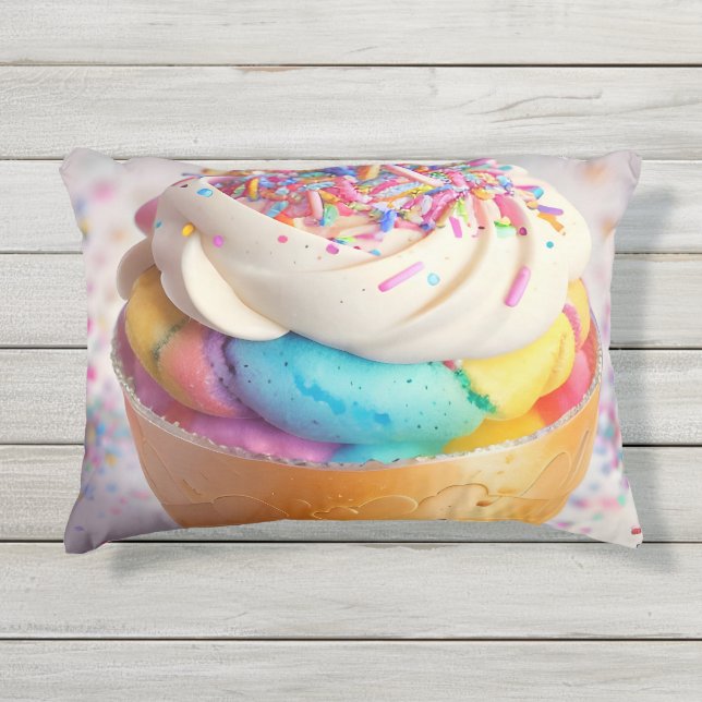 Cojín De Exterior Helado Dos (Anverso)