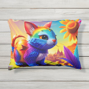 Cojín De Exterior Hermosos animales tres