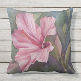 COJÍN DE EXTERIOR HIBISCO DE ROPA CALIENTE