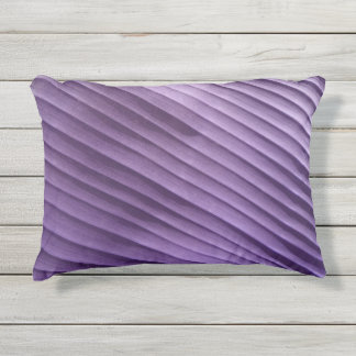 Cojín De Exterior Hoja Morado Diagonal