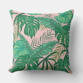 Cojín De Exterior Hojas tropicales