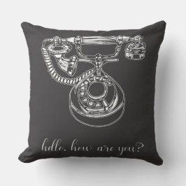 Cojín De Exterior Hola, ¿cómo estás?