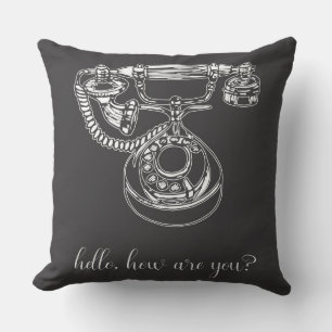 Cojín De Exterior Hola, ¿cómo estás?