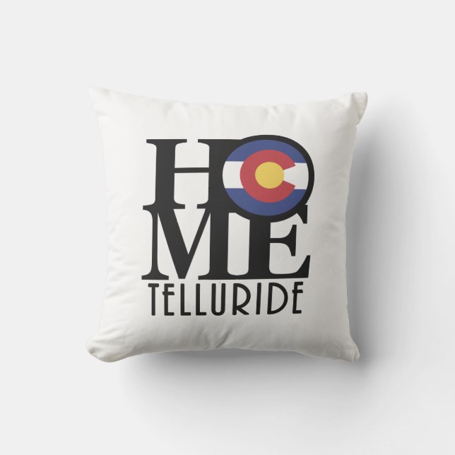 Cojín De Exterior HOME Telluride Golorado (Anverso)