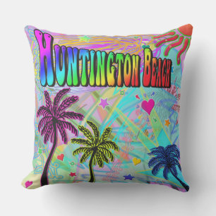 Cojín De Exterior Huntington Beach Vivid Romance Pillow