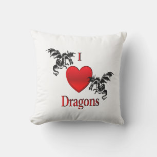 Cojín De Exterior I Heart Dragons