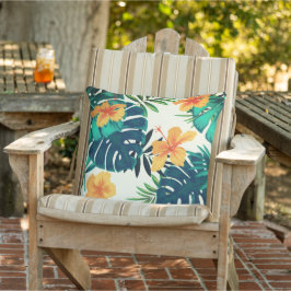 Cojín De Exterior Impresión hawaiana
