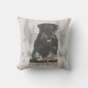 Cojín De Exterior Jagdterrier Dakota v. Renbrad Faux Canvas Print Ac