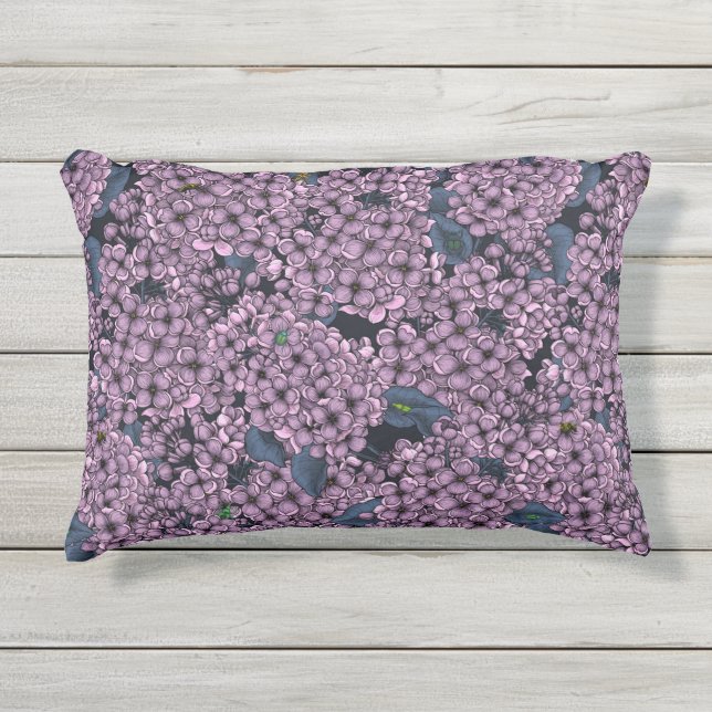 Cojín De Exterior Jardín Violet Lilac (Anverso)