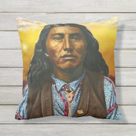 Cojín De Exterior Jefe de Taza Apache