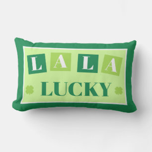 Cojín De Exterior La La Lucky Día de San Patricio