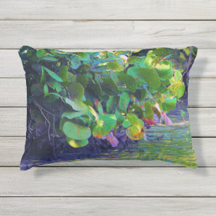 Cojín De Exterior Laguna de manglares con uvas marinas