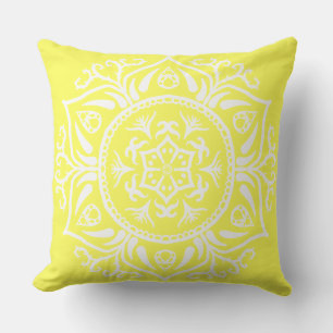 Cojín De Exterior Lemon Mandala