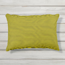 Lemon Stripe Pillow