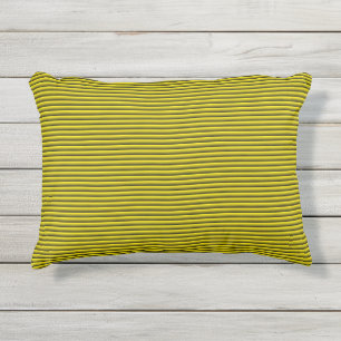 Cojín De Exterior Lemon Stripe Pillow