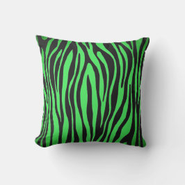 Cojín De Exterior Lime Green Zebra