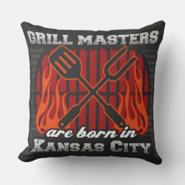 Cojín De Exterior Los Maestros De Grill Nacieron En Kansas City
