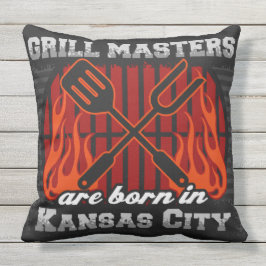 Cojín De Exterior Los Maestros De Grill Nacieron En Kansas City