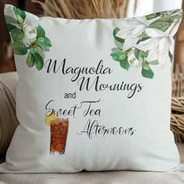 Cojín De Exterior Mañanas de Magnolia Té Dulce Tarde Sureño