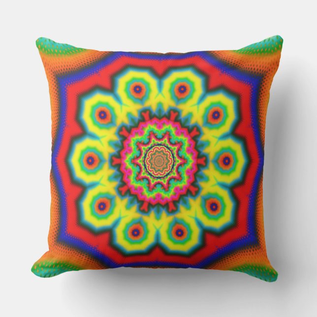 Cojín De Exterior Mandala (Anverso)