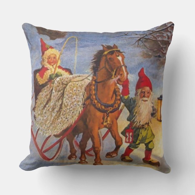 Cojín De Exterior "Marea en la noche" por Jenny Nystrom (Anverso)