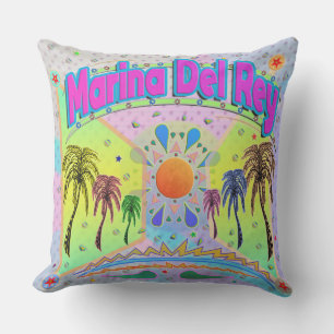 Cojín De Exterior Marina Del Ray Calm Desire Pillow