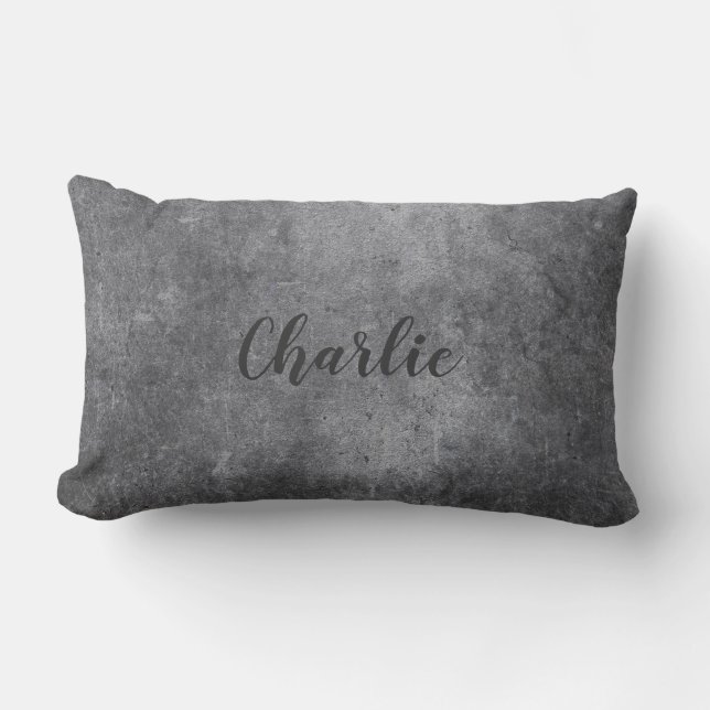 Cojín De Exterior Metalizado Ver nombre personalizado lanzar almohad (Anverso)