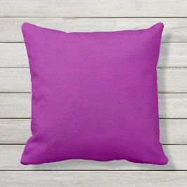 Cojín De Exterior Mirada púrpura del terciopelo de la orquídea