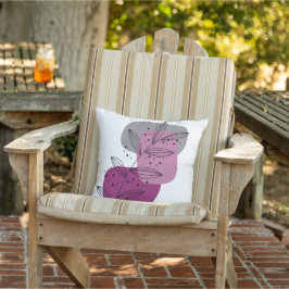 Cojín De Exterior Moderna moda Resumen floral Moda Boho