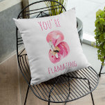 Cojín De Exterior Moderno, Es Flamante Belleza Flamingo Rosa<br><div class="desc">Moderno,  Es Flamante Belleza Flamingo Rosa</div>