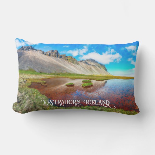 Cojín De Exterior Montañas Vestrahorn, Islandia (Anverso)