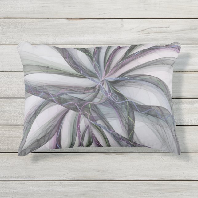 Cojín De Exterior Movimientos de filigrí modernidad Resumen Traslado (Anverso)