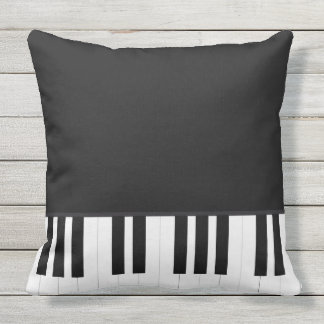 COJÍN DE EXTERIOR MÚSICA DEL PIANO