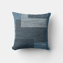 MVB Diseño de Burlap de Faux Gris/Blue Weathered O