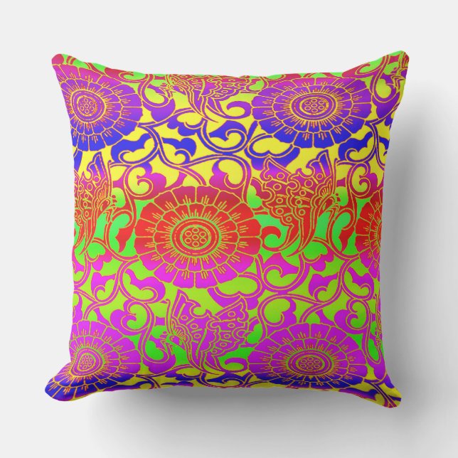 Cojín De Exterior Natural y terrenal (Anverso)