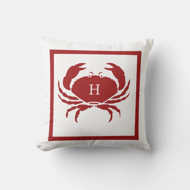 COJÍN DE EXTERIOR NAUTICA CRAB (Anverso)