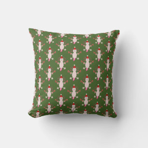 Cojín De Exterior Navidades Cute Axolotl Patterl