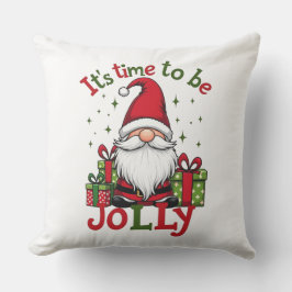 Cojín De Exterior Navidades Cute Jolly Santa Holiday