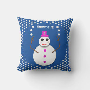 Cojín De Exterior Navidades Snowlady Juggys Nieves Graciosa
