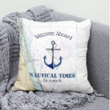 Nombre del barco a bordo Auténtico