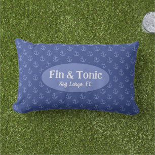 Cojín De Exterior Nombre del barco Personalizado de los ancestros ná